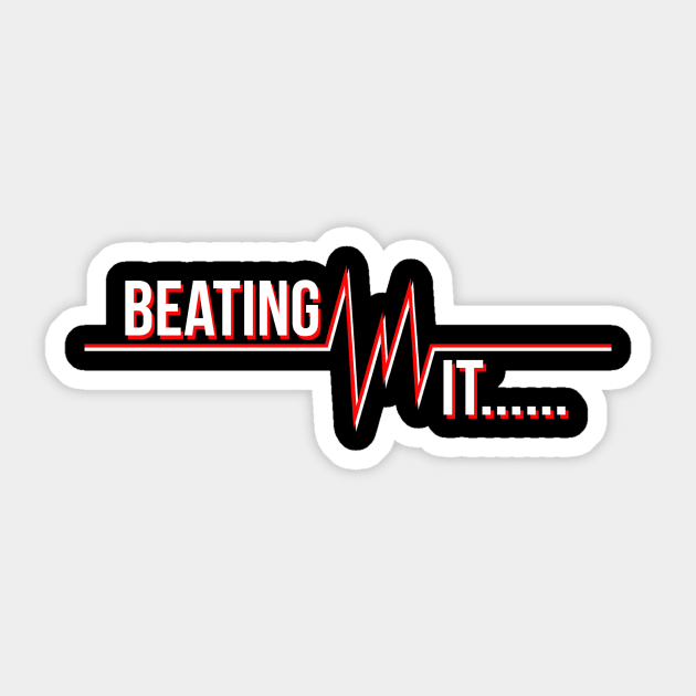 Beating It #1 Sticker by SiSuSiSu